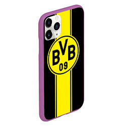 Чехол iPhone 11 Pro матовый BVB, цвет: 3D-фиолетовый — фото 2