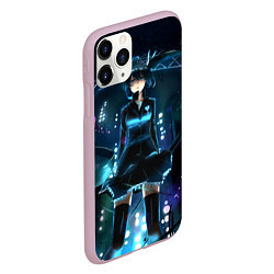 Чехол iPhone 11 Pro матовый Hatsune Miku, цвет: 3D-розовый — фото 2