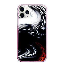 Чехол iPhone 11 Pro матовый Abrupt, цвет: 3D-розовый