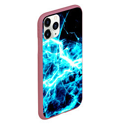 Чехол iPhone 11 Pro матовый Energy, цвет: 3D-малиновый — фото 2