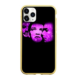 Чехол iPhone 11 Pro матовый Placebo, цвет: 3D-желтый