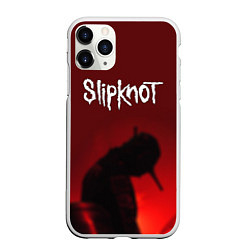 Чехол iPhone 11 Pro матовый Slipknot Shadows, цвет: 3D-белый