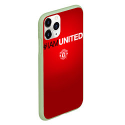 Чехол iPhone 11 Pro матовый I am United, цвет: 3D-салатовый — фото 2