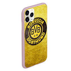 Чехол iPhone 11 Pro матовый Borussia3, цвет: 3D-розовый — фото 2