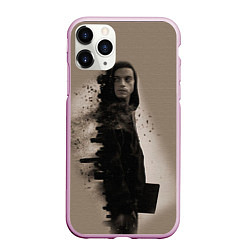 Чехол iPhone 11 Pro матовый Мистер робот 7, цвет: 3D-розовый