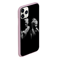 Чехол iPhone 11 Pro матовый Die Antwoord: Black, цвет: 3D-розовый — фото 2