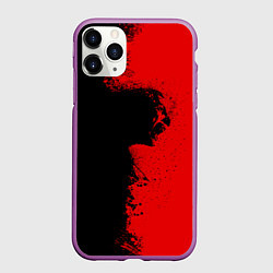 Чехол iPhone 11 Pro матовый Blood Rage, цвет: 3D-фиолетовый