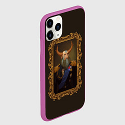 Чехол iPhone 11 Pro матовый Admiral Prophet, цвет: 3D-фиолетовый — фото 2