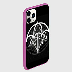 Чехол iPhone 11 Pro матовый BMTH: Rain Symbol, цвет: 3D-фиолетовый — фото 2