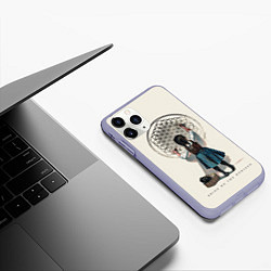 Чехол iPhone 11 Pro матовый Bring Me The Horizon, цвет: 3D-светло-сиреневый — фото 2