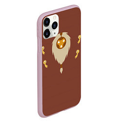 Чехол iPhone 11 Pro матовый Keeper, цвет: 3D-розовый — фото 2