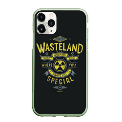 Чехол iPhone 11 Pro матовый Come to Wasteland, цвет: 3D-салатовый
