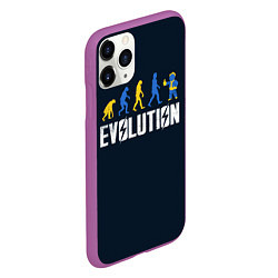 Чехол iPhone 11 Pro матовый Vault Evolution, цвет: 3D-фиолетовый — фото 2