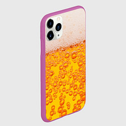 Чехол iPhone 11 Pro матовый Пивная тема, цвет: 3D-фиолетовый — фото 2