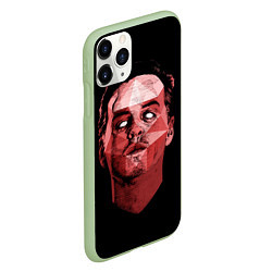 Чехол iPhone 11 Pro матовый Dark Moriarty, цвет: 3D-салатовый — фото 2
