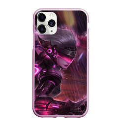 Чехол iPhone 11 Pro матовый Pink