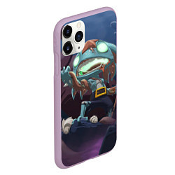 Чехол iPhone 11 Pro матовый Fizz, цвет: 3D-сиреневый — фото 2