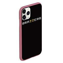 Чехол iPhone 11 Pro матовый Brazzers, цвет: 3D-малиновый — фото 2