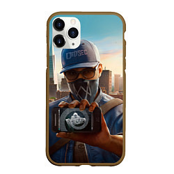 Чехол iPhone 11 Pro матовый Watch Dogs 2