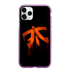 Чехол iPhone 11 Pro матовый Fnatic: Black collection, цвет: 3D-фиолетовый