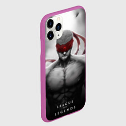 Чехол iPhone 11 Pro матовый Ли Син, цвет: 3D-фиолетовый — фото 2