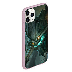 Чехол iPhone 11 Pro матовый Маокай, цвет: 3D-розовый — фото 2