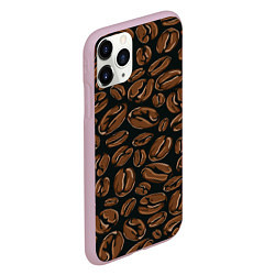 Чехол iPhone 11 Pro матовый Арабика, цвет: 3D-розовый — фото 2