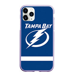 Чехол iPhone 11 Pro матовый Tampa Bay: Kucherov, цвет: 3D-светло-сиреневый