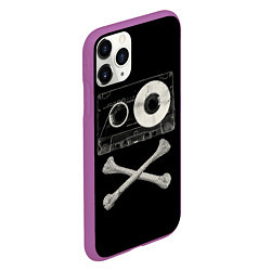 Чехол iPhone 11 Pro матовый Pirate Music, цвет: 3D-фиолетовый — фото 2