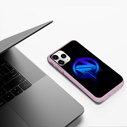 Чехол iPhone 11 Pro матовый EnVyUs: Black collection, цвет: 3D-розовый — фото 2