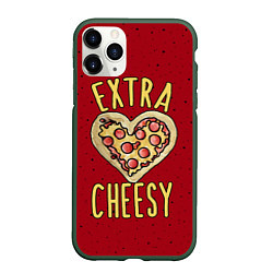 Чехол iPhone 11 Pro матовый Extra Cheesy