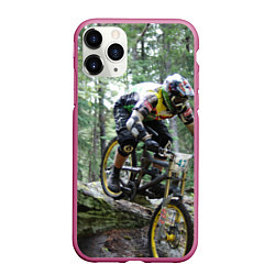 Чехол iPhone 11 Pro матовый Велоспорт гонка