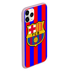 Чехол iPhone 11 Pro матовый Barca FCB Club, цвет: 3D-розовый — фото 2