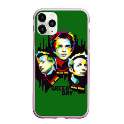 Чехол iPhone 11 Pro матовый Green Day: Trio