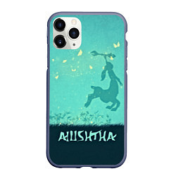 Чехол iPhone 11 Pro матовый Aiushtha Rage, цвет: 3D-серый