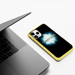 Чехол iPhone 11 Pro матовый Evanescence Explode, цвет: 3D-желтый — фото 2