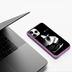 Чехол iPhone 11 Pro матовый Infiniti Sport, цвет: 3D-фиолетовый — фото 2