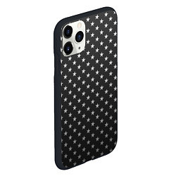 Чехол iPhone 11 Pro матовый Black Milk: Stars Black, цвет: 3D-черный — фото 2