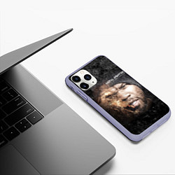 Чехол iPhone 11 Pro матовый 50 cent: Animal ambition, цвет: 3D-светло-сиреневый — фото 2