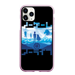 Чехол iPhone 11 Pro матовый No Game No Life, цвет: 3D-розовый