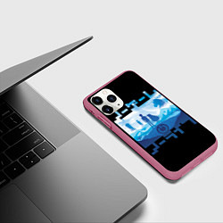 Чехол iPhone 11 Pro матовый No Game No Life, цвет: 3D-малиновый — фото 2