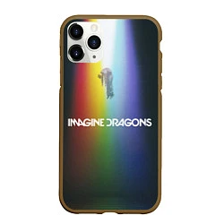 Чехол iPhone 11 Pro матовый Imagine Dragons