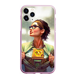 Чехол iPhone 11 Pro матовый HL: Alyx Vance, цвет: 3D-розовый