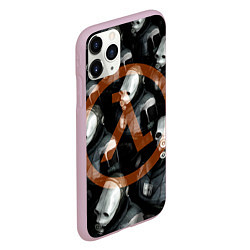 Чехол iPhone 11 Pro матовый Альянс не дремлет, цвет: 3D-розовый — фото 2
