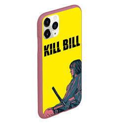 Чехол iPhone 11 Pro матовый Kill Bill, цвет: 3D-малиновый — фото 2