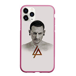 Чехол iPhone 11 Pro матовый Chester Bennington