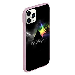 Чехол iPhone 11 Pro матовый Pink Floyd Logo, цвет: 3D-розовый — фото 2
