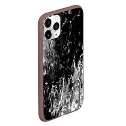 Чехол iPhone 11 Pro матовый GRAY&BLACK, цвет: 3D-коричневый — фото 2