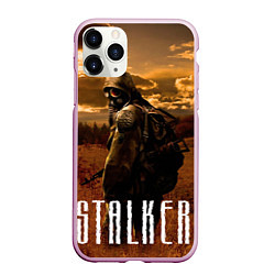 Чехол iPhone 11 Pro матовый STALKER: Radiation, цвет: 3D-розовый