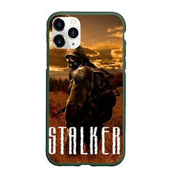 Чехол iPhone 11 Pro матовый STALKER: Radiation